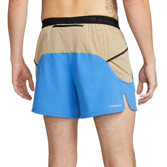 $75 NIKE TRAIL SECOND SUNRISE 5" BRIEF-LINED RUNNING SHORTS DV9311-435 BLUE L - Picture 2 of 9
